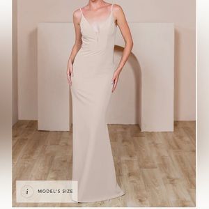 Revelry Camilla Crepe Dress